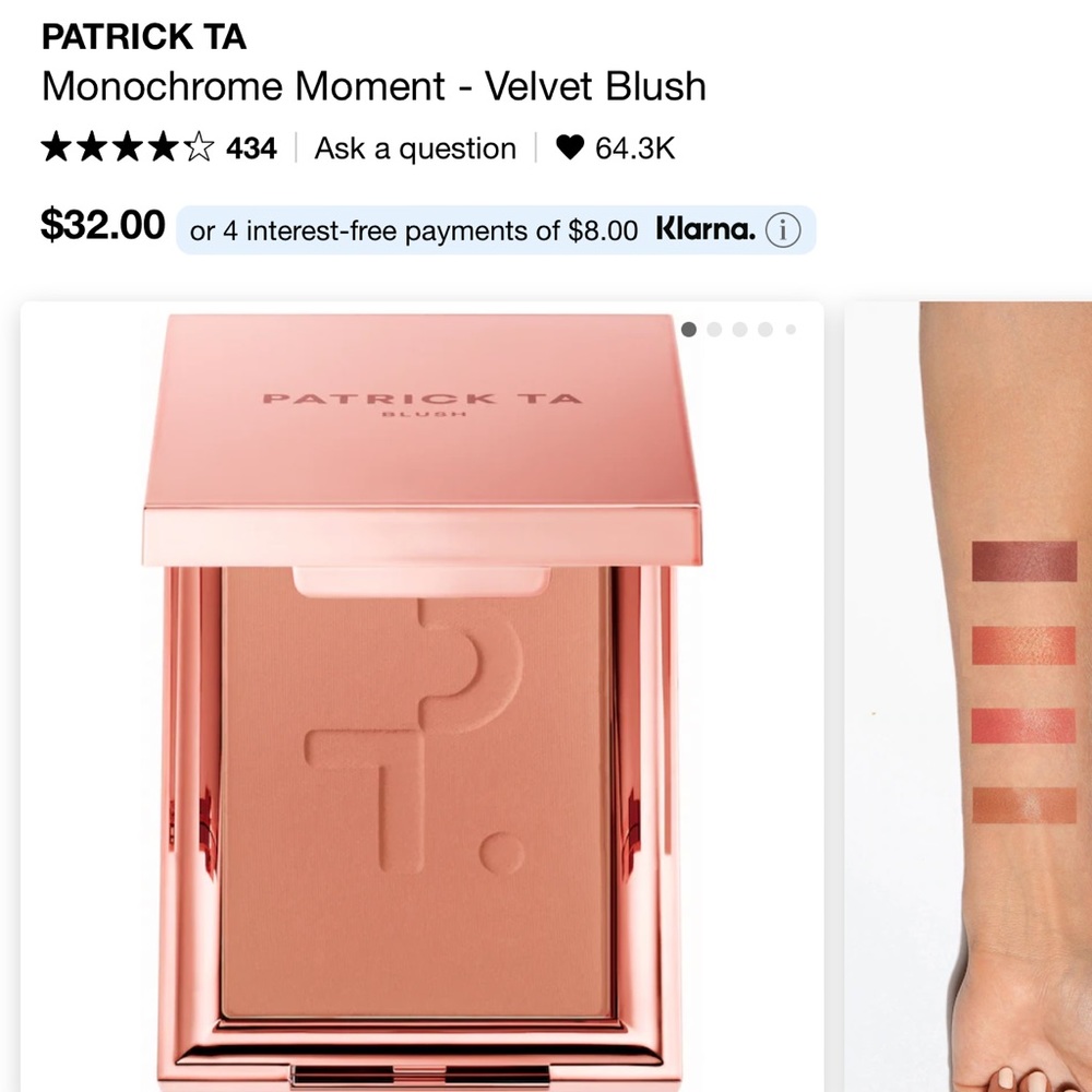 Patrick Ta Blush